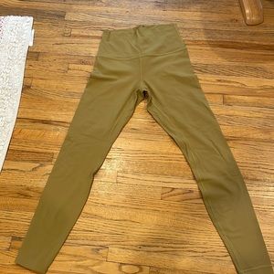 Lululemon yellow leggings